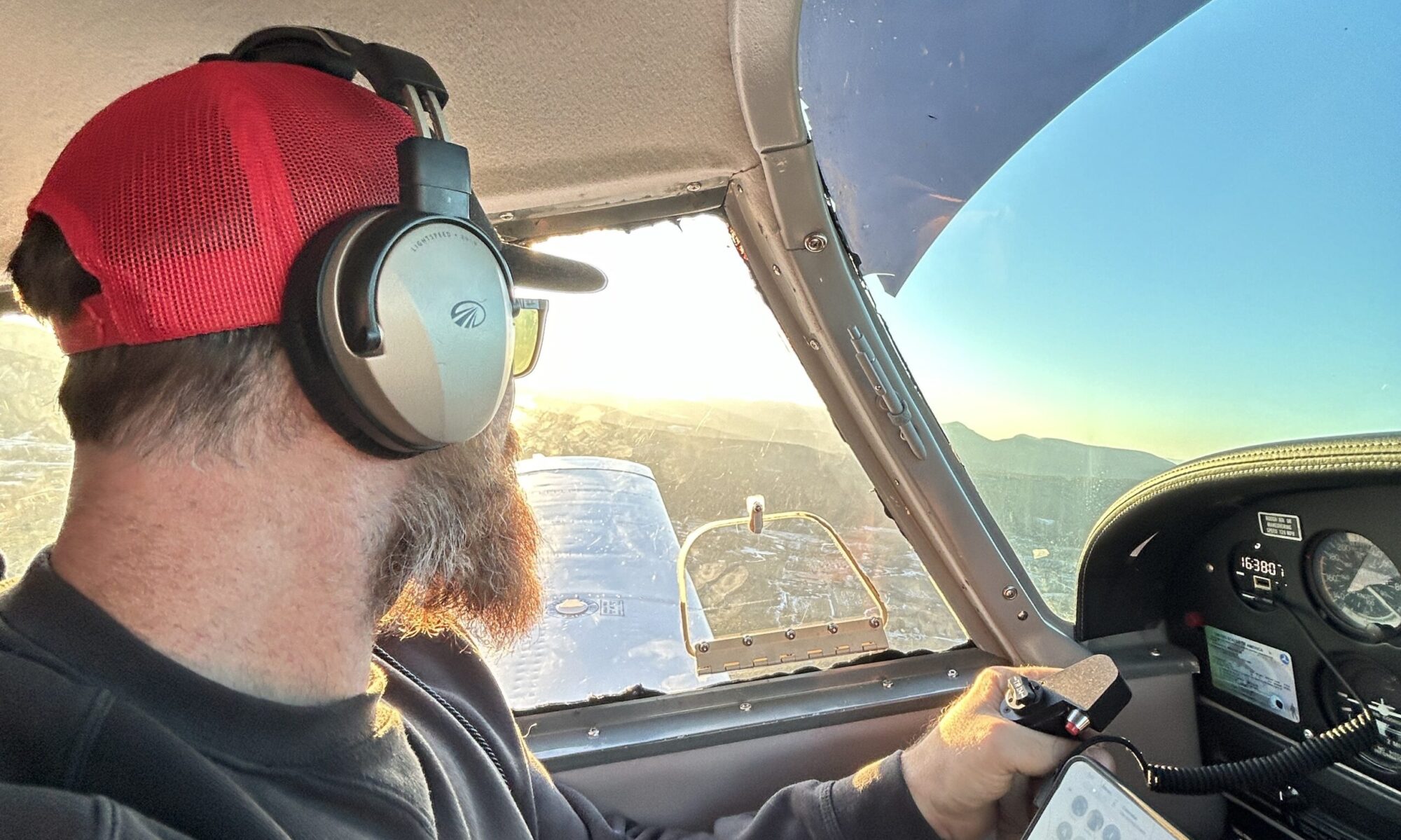 Green Mountain Flight Training CFI Josh Webster.